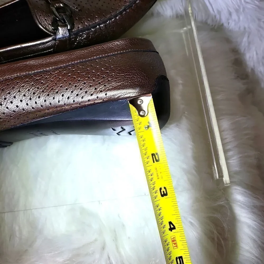 NWOT STUART WEITZMAN LINCOLN SABLE OLD NAPPA SZ.11 NARROW ,PEWTER SILVER